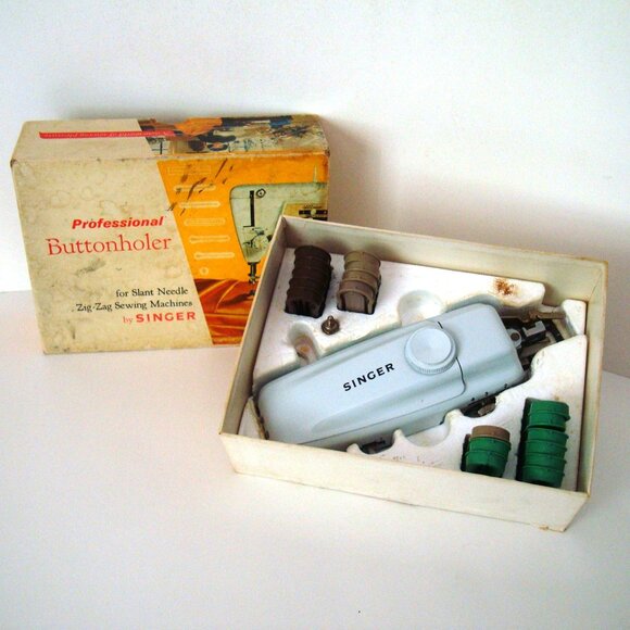Singer Professional Buttonholer 161829 for Slant Needle Zig-Zag Sewing Machine - Picture 1 of 13